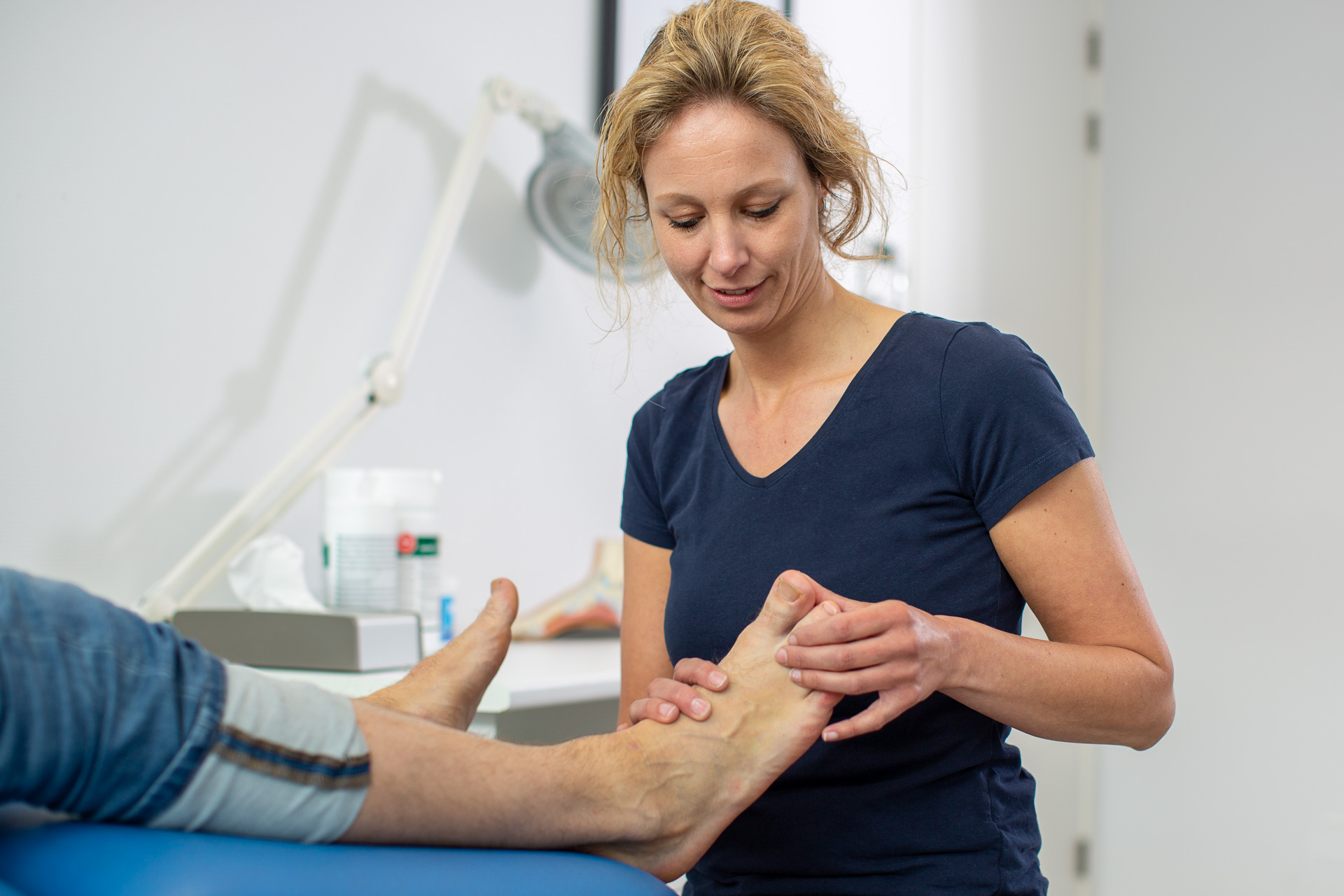 het voetencentrum: de specialist in het onderzoeken en behandelen van voet gerelateerde aandoeningen.